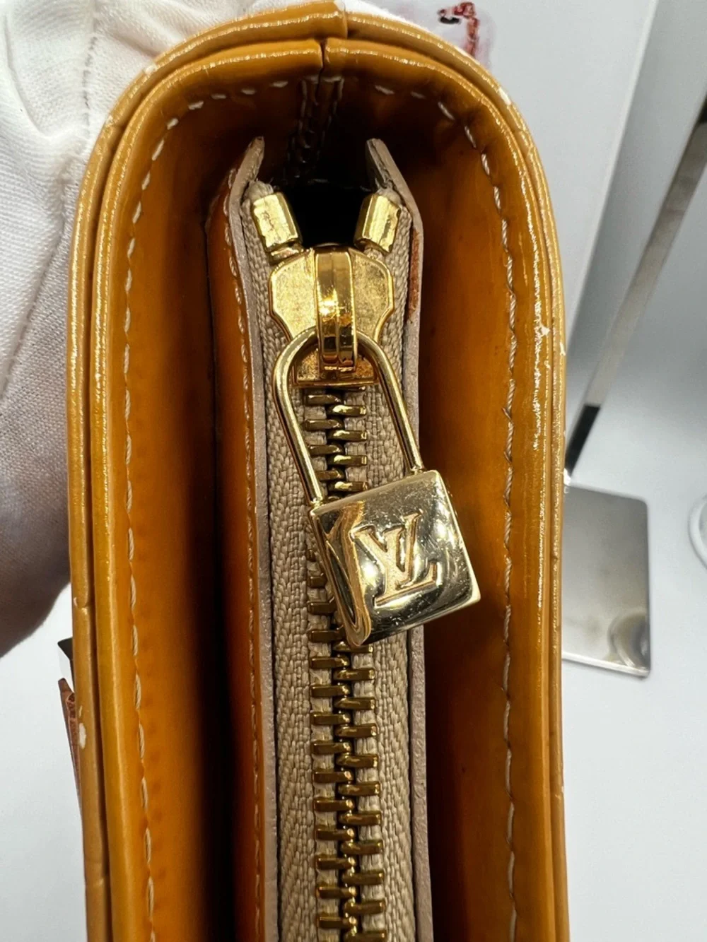 Louis Vuitton Vernis Houston Monogram Tote with COA